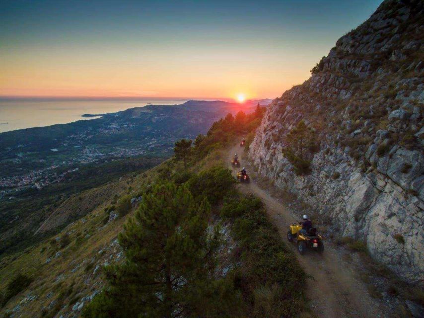 Dubrovnik: Countryside Guided ATV Tour & Tavern Refreshments - The countryside route: roads to trails, then the Srđ Hill viewpoint payoff
