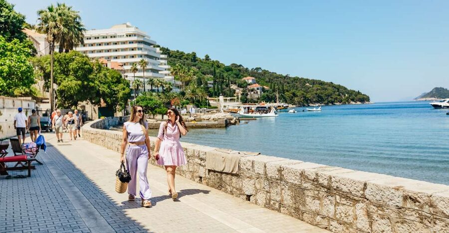 Dubrovnik: Elaphite Island Cruise w/ Drinks & Optional Lunch - Enter Dubrovnik Harbor, Find the RITA, and Settle In