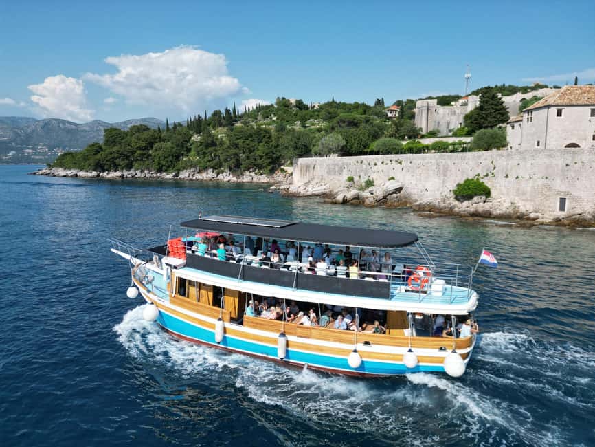 Dubrovnik: Elaphite Islands Cruise with Lunch and Drinks - A smooth full-day plan on the Elaphite Islands (Koločep, Šipan, Lopud)