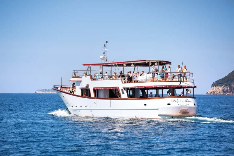 Dubrovnik: Elaphiti Islands Tour by Regina Maris with Lunch - Lapadska Obala boarding, pickup options, and the one rule that matters