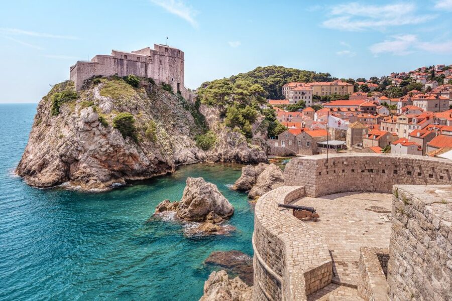 Dubrovnik: Epic Game of Thrones Tour + Lokrum & Saver Option - Walking the Old Town route: Pile Gate, Stradun, and the Jesuit Stairs