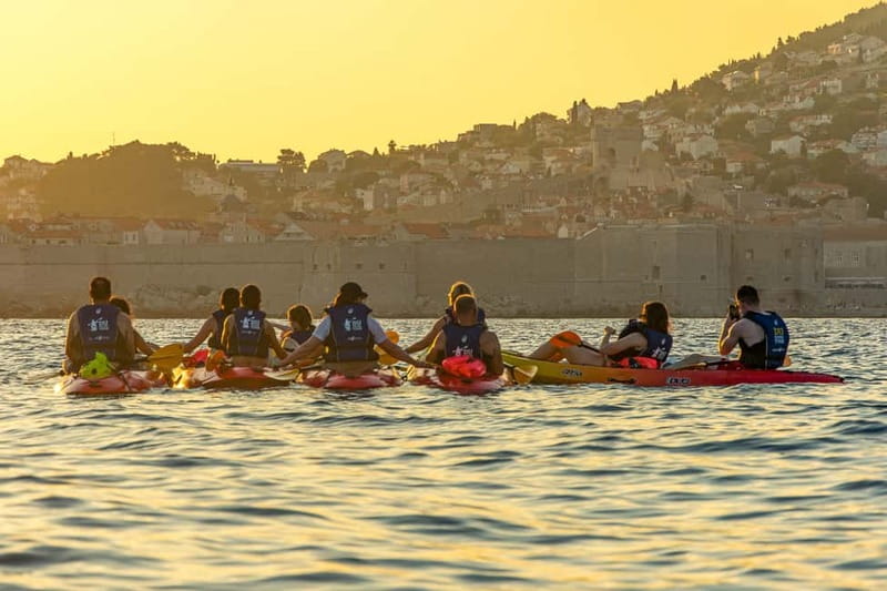 Dubrovnik: Guided Sunset Sea Kayaking with Snacks and Wine - Key highlights you will feel right away