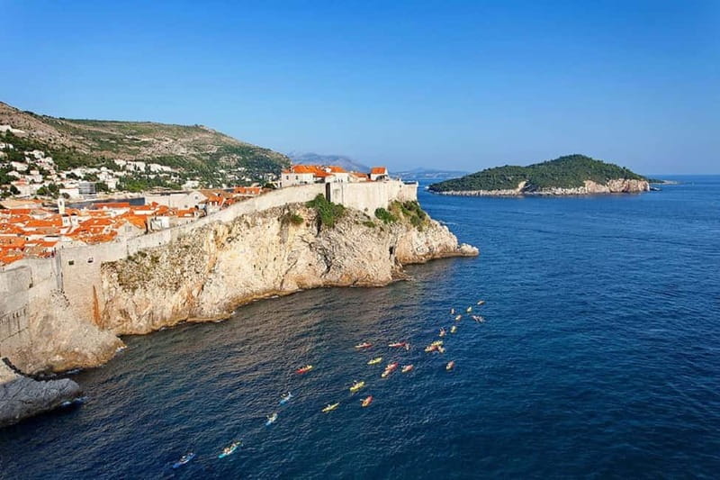 Dubrovnik: Guided Sunset Sea Kayaking with Snacks and Wine - Getting there, gear up, and the safety briefing you cannot skip