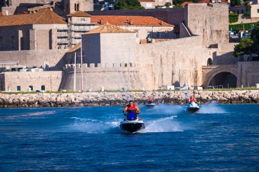 Dubrovnik: Jet Ski Tour - The Route You’ll Cruise Along: Kolocep, Banje, Lokrum