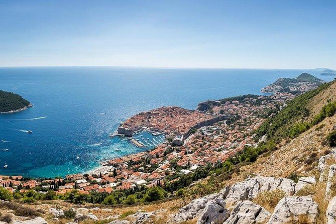 Dubrovnik Old City Tour and Panoramic Drive - The Mount Srd Route Starts With Real Geography: New Port and Elaphite Islands