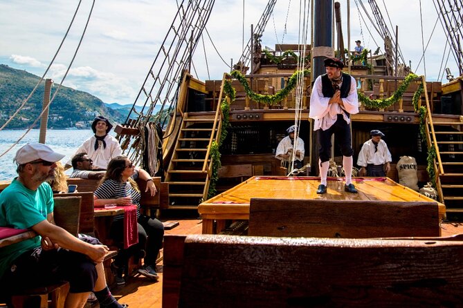Dubrovnik Panoramic Cruise on a Wooden Galleon with a Live Show - The City Walls loop: Fort Lovrijenac and panoramic Old Town views
