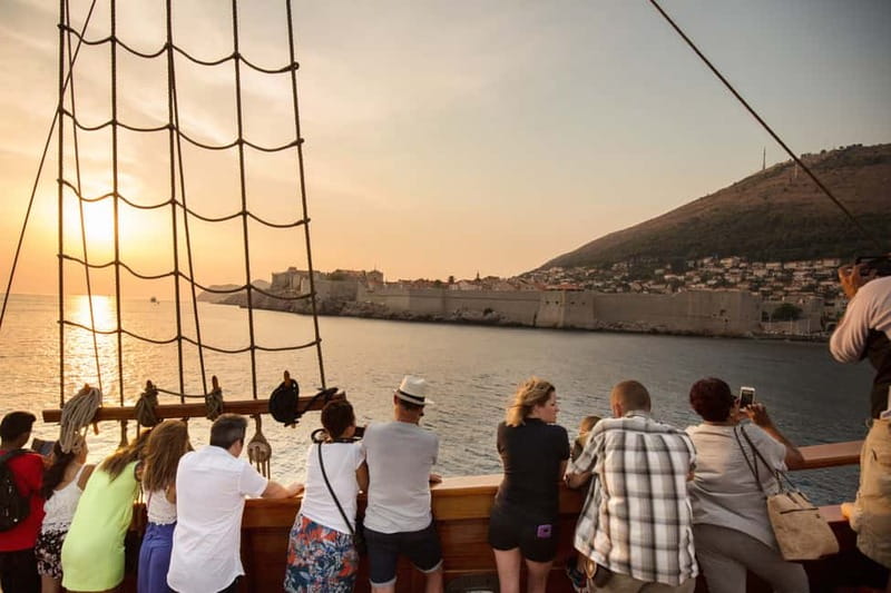 Dubrovnik: Panoramic Sunset Cruise on Karaka Ship - The guide talk: stories that make the cruise feel guided