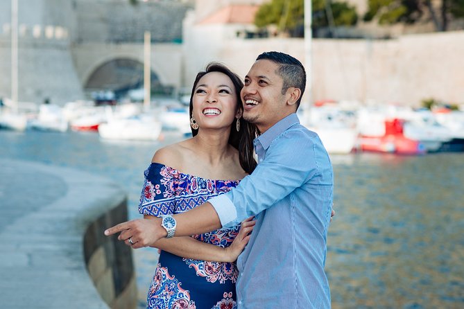 Dubrovnik Private Photoshoot with Local Professional Photographer - Rector’s Palace and St. Ignatius: strong architecture, softer photo moments