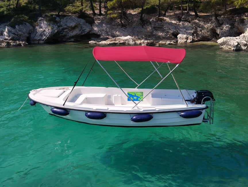 Dubrovnik: Rent a fun and easy to use boat without license - Price value for a group of up to 4