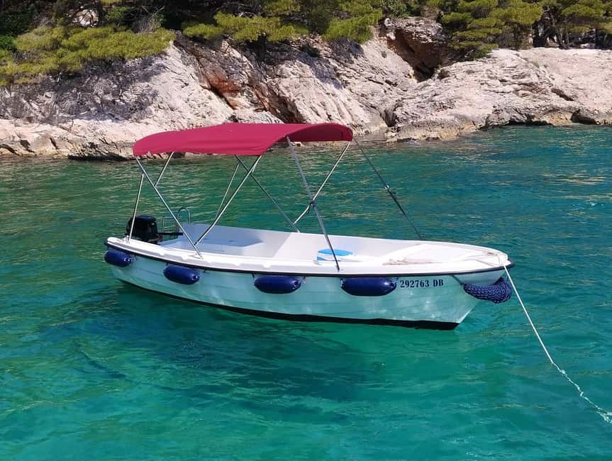 Dubrovnik: Rent a fun and easy to use boat without license - Getting from House Tereza to captain mode