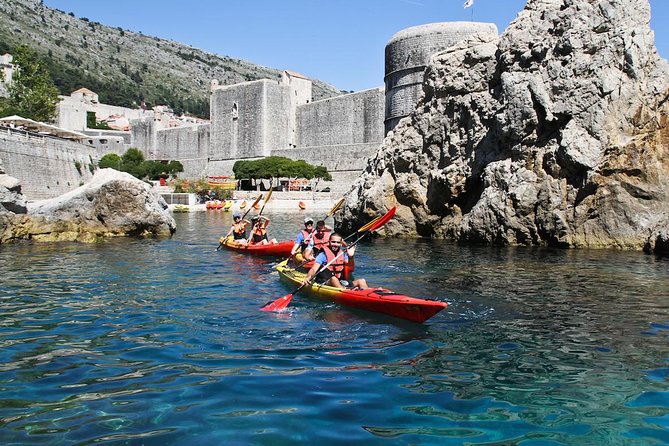 Dubrovnik: Sea Kayaking & Snorkeling Tour - Kayaking under the Old Town walls, in plain terms