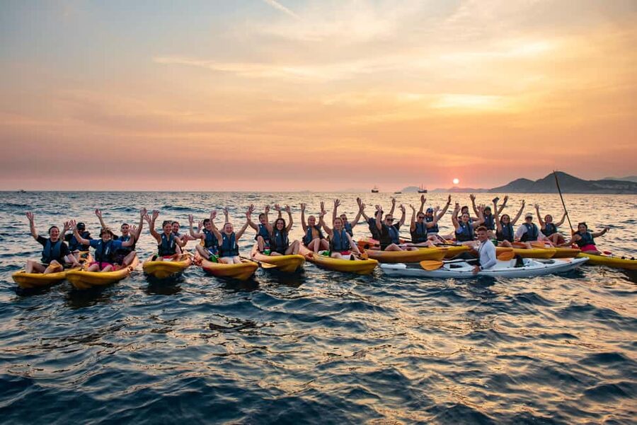 Dubrovnik: Sunset Kayaking and Snorkeling Tour - Choosing the 2-hour vs 3-hour Lokrum route