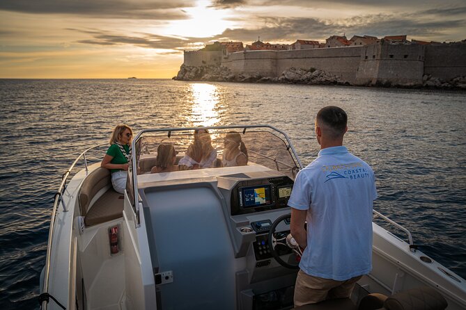 Dubrovnik Sunset Tour By Boat With Local - Dubrovnik’s Walls from the sea: the 1,940-meter ring in one look