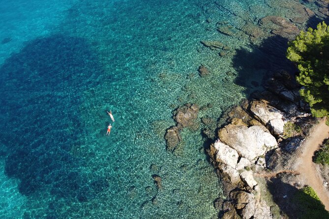 Dugi Otok Gems: Sakarun-Cave-Lagoon-Snorkeling-Snacks & Drinks - Stop 5: Beach Veli Zal for swimming, diving vibes, and rugged beauty