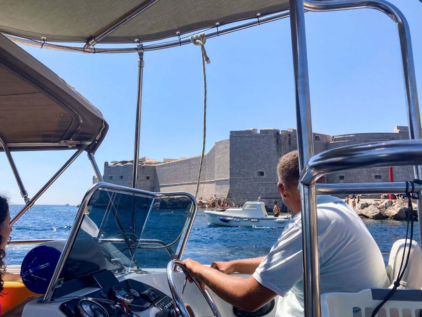 From Dubrovnik/Cavtat: Blue Cave, Sunj Beach Speed Boat Tour - Drinks, snorkeling gear, and the on-boat vibe that keeps it fun