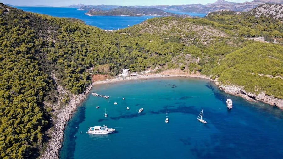 From Dubrovnik: Elaphiti Islands & Blue Cave Speedboat Tour - Lopud’s Sunj Beach: where you actually get to relax