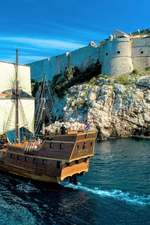 From Dubrovnik: Elaphiti Islands Galleon Cruise with Lunch - The Lunch on the Galleon Tirena: More Than Just Fuel