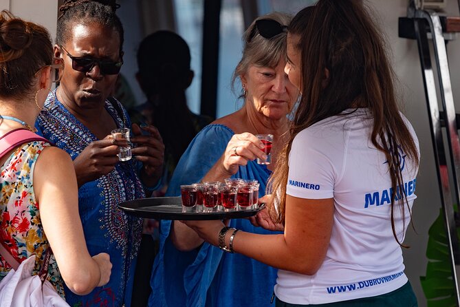 From Dubrovnik: Premium Three Island Cruise with lunch and drinks - Lunch onboard: grilled hake, chicken, or vegetables plus included wine