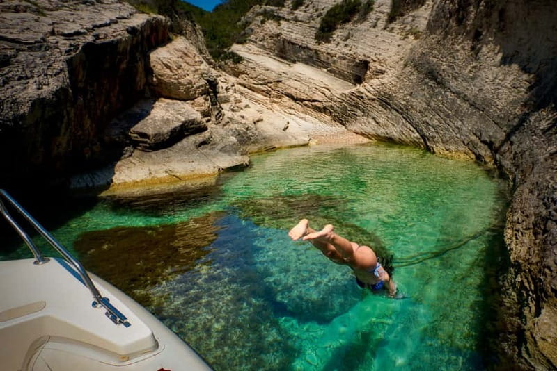 From Hvar: Blue Cave and Pakleni Islands Group Tour - Hvar Charter, a smooth start on Riva 13