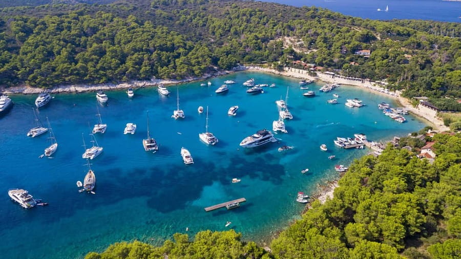 From Hvar: Blue Cave and Pakleni Islands Group Tour - Pakleni Islands and Palmizana: sandy beach time with real options