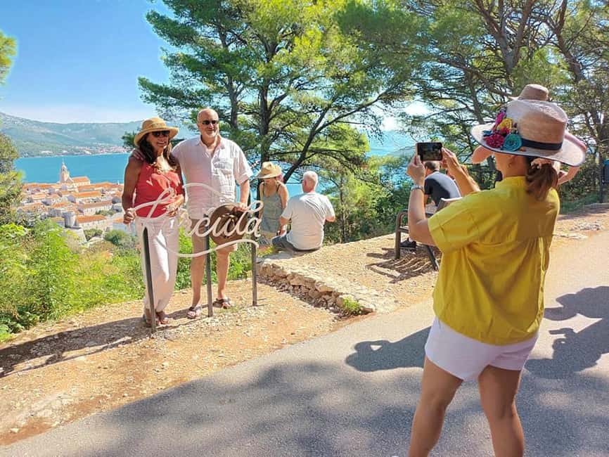 From Korcula Town: Local Wine & Sightseeing Half-Day Tour - Korčula by panoramic mini bus, not by car rental