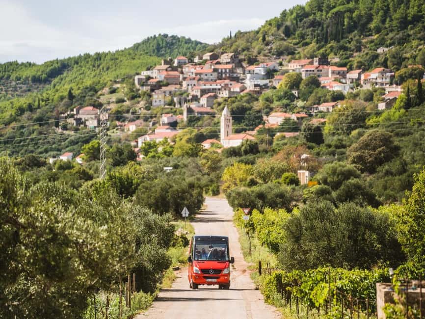 From Korcula Town: Local Wine & Sightseeing Half-Day Tour - Timing, comfort, and the group vibe in a 4-hour format