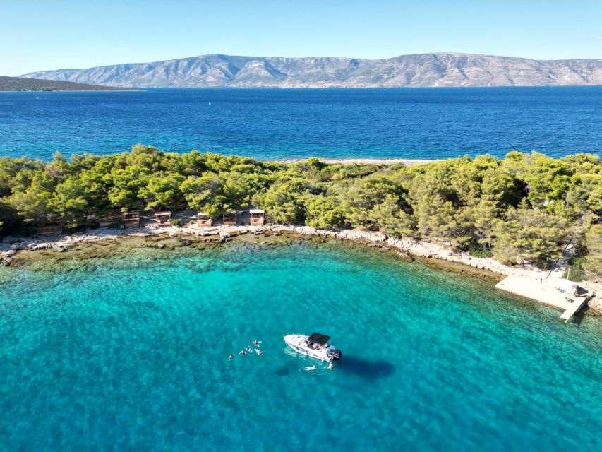 From Makarska: Hidden Gems of Hvar Island's North Shore - Pacing and comfort: fast between stops, active in the bays