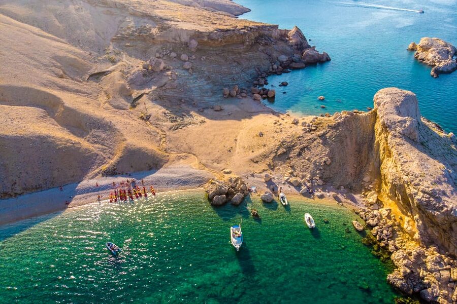 From Metajna/Novalja: Pag Bay Guided Sea Kayaking Tour - Sušac Cape Swim Stop: Time in the Water, Not Just Photos