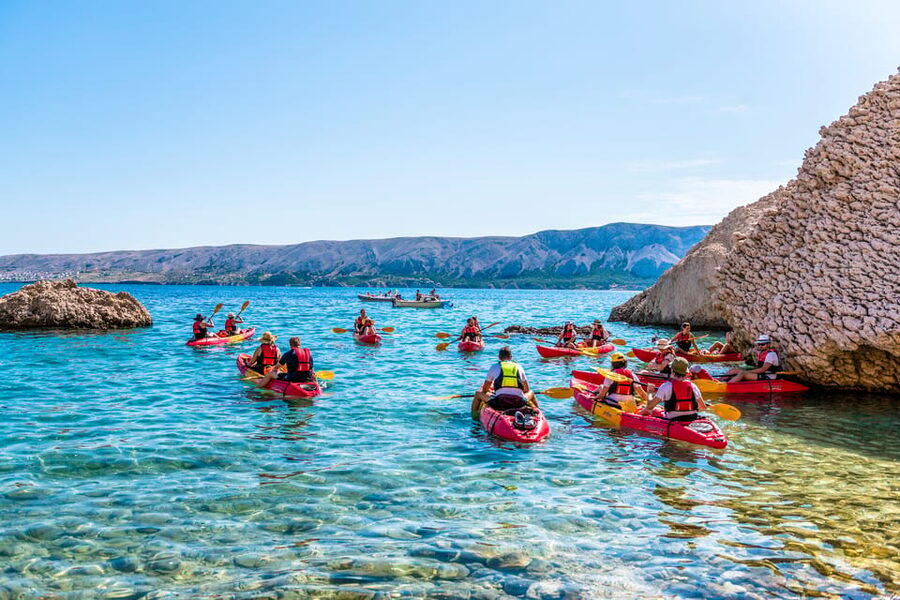 From Metajna/Novalja: Pag Bay Guided Sea Kayaking Tour - Malin Beach and the Fresh Water Moment You’ll Appreciate