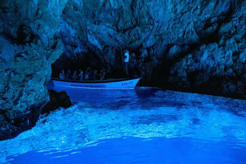 From Milna or Supetar: Magical Blue Cave Island Hopping - Stiniva Cove: The Stop That Turns Swimming Into the Main Event