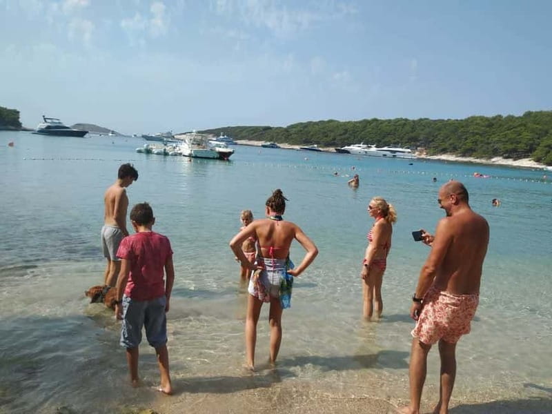 From Milna or Supetar: Magical Blue Cave Island Hopping - Budikovac and the Blue Lagoon Swim Straight From the Boat
