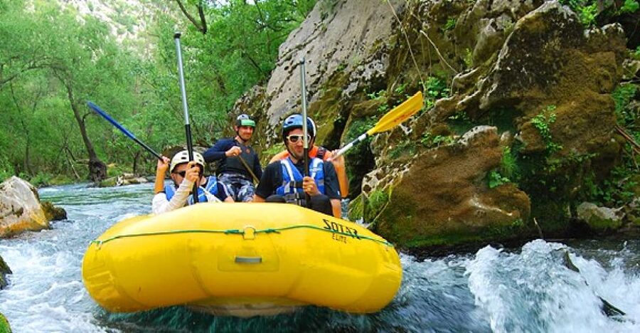 From Omiš: Half-Day Cetina River Rafting Tour - On the water: easy Cetina rapids with guided confidence