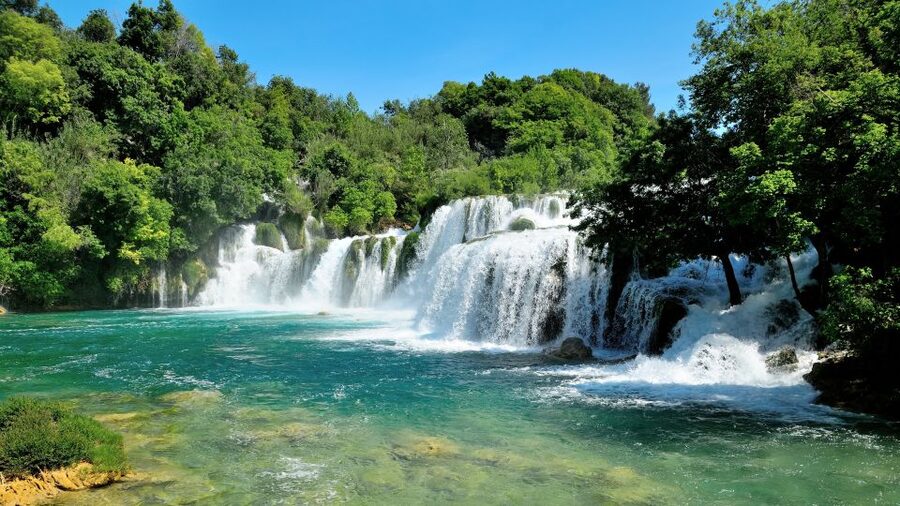 From Omiš: Krka Waterfalls and Trogir Small Group Tour - What to pack for Krka, plus the swim and shade reality