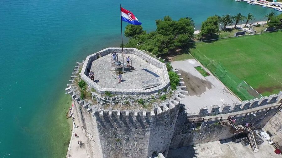 From Omiš: Krka Waterfalls and Trogir Small Group Tour - Skradin boat ride, the river view you cannot get from land