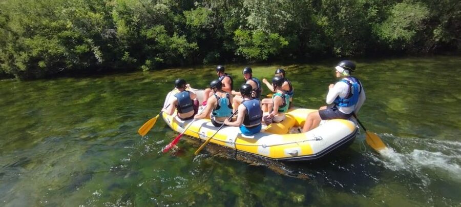 From Omiš/Split: Cetina River Rafting Experience - Guide energy makes the difference: Tony, Toni, and Damir