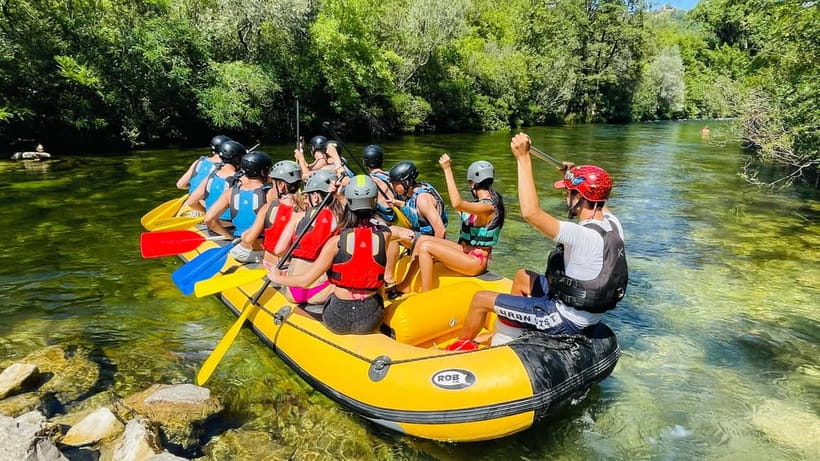 From Omiš/Split: Cetina River Rafting Experience - The starting point at Malduk Adventures and how to prep fast