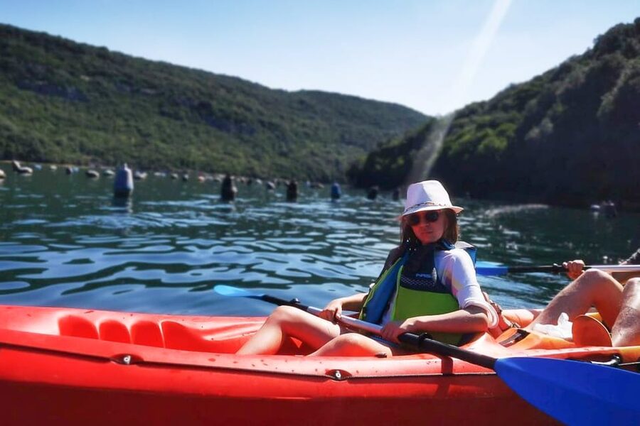From Poreč: Lim Bay Sea Kayaking Day Trip - 2.5 hours of Lim Bay paddling: what the time on the water feels like