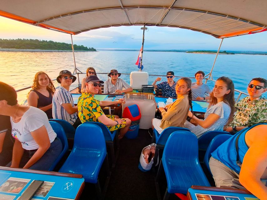 From Pula: Island Stop and National Park Day Cruise - Lunch onboard: what is included and how to plan your appetite