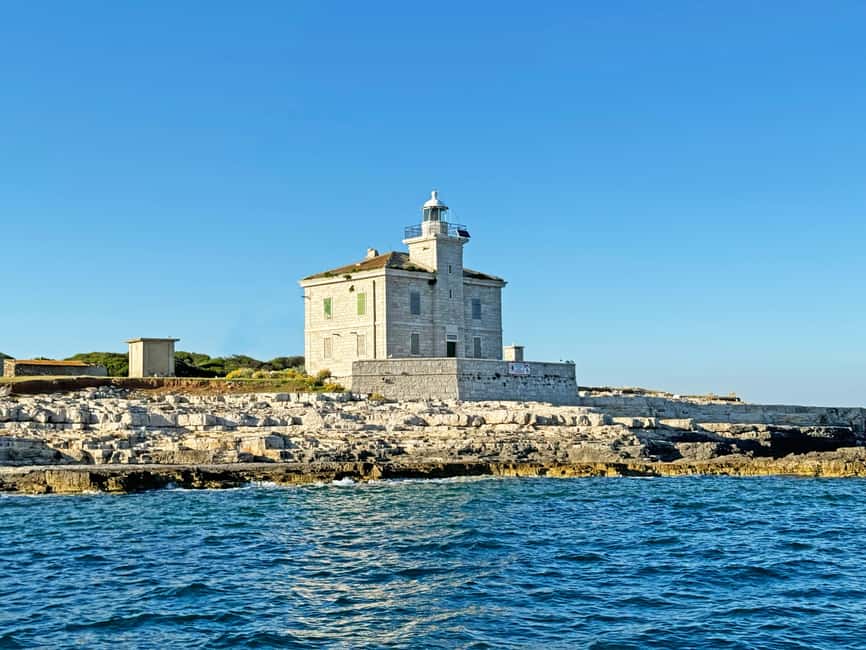 From Pula: Rovinj & NP Brijuni cruise with Red Island visit - What you actually eat and drink onboard