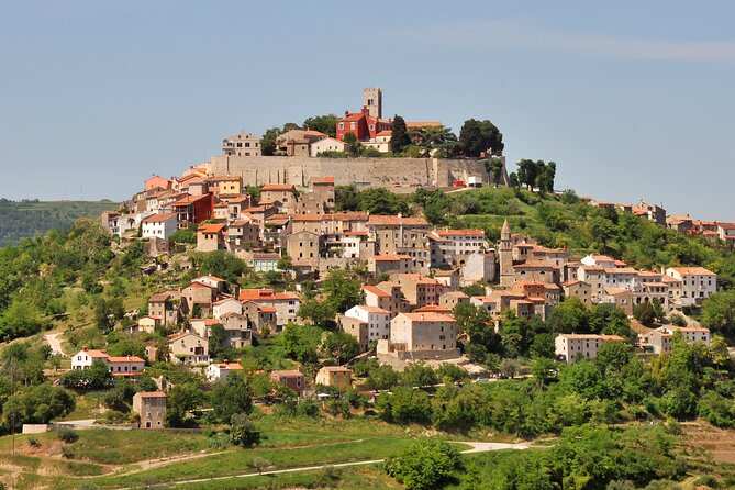 From Rovinj: Istria in one day tour - Rovinj pickup at 9:00, then an 8-hour inland loop
