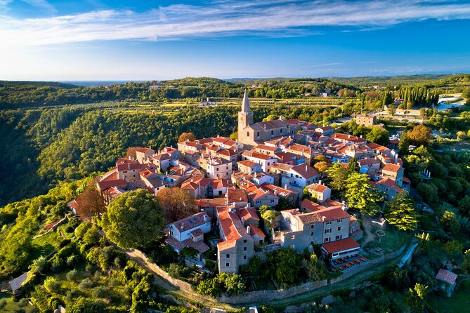 From Rovinj: Istria in one day tour - Grožnjan artist village: stone lanes, workshops, and hilltop calm