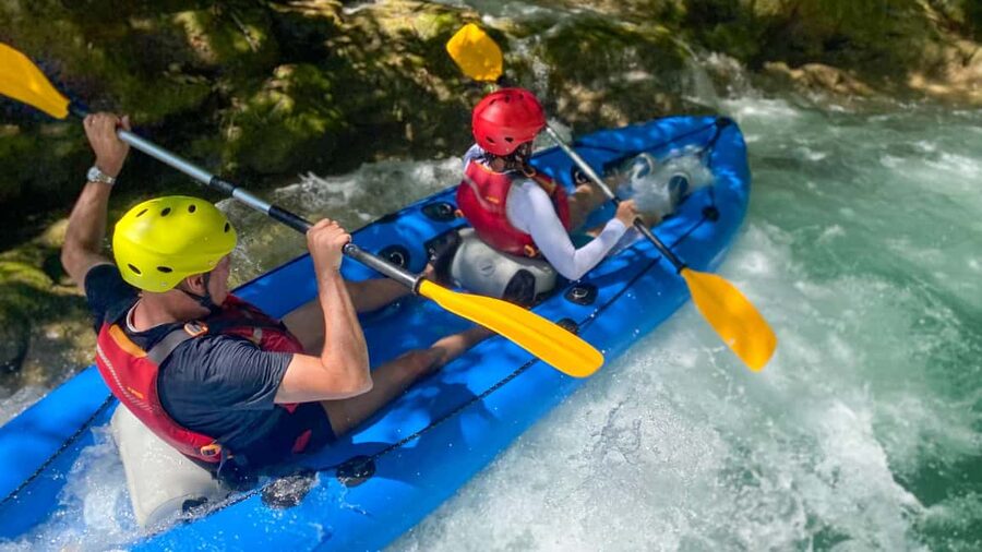 From Slunj: Mrežnica Canyon Kayaking Tour - Waterfalls, rapids, and the optional jump factor