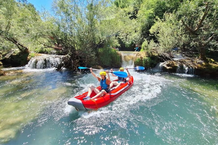 From Slunj: Mreznica Kayaking Adventure - Kayaking the Mrežnica Canyon near Slunj: what makes it special