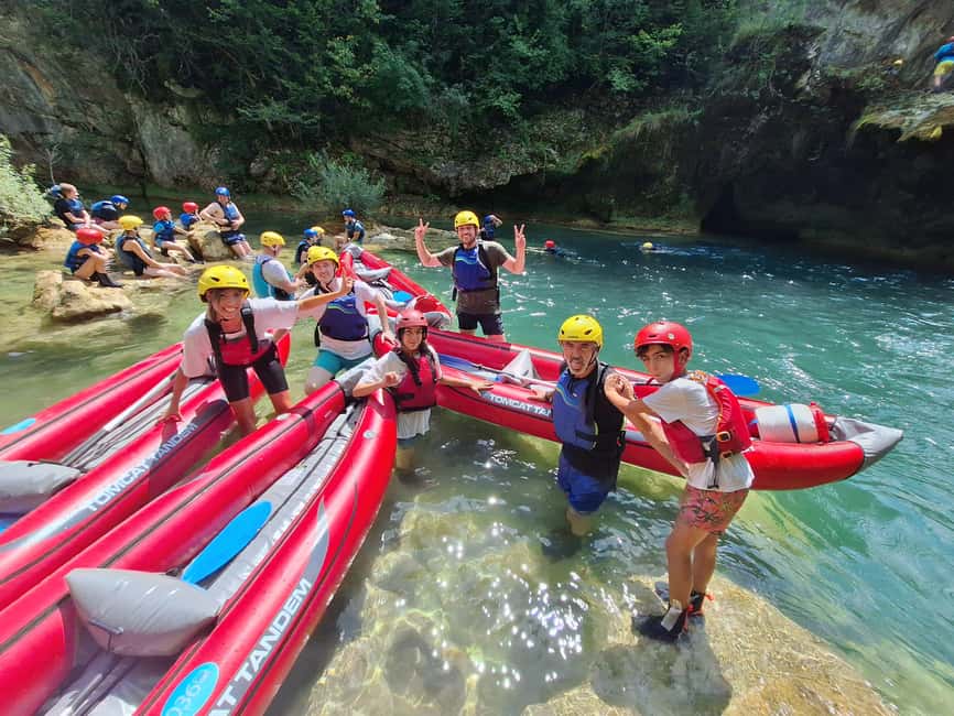 From Slunj: Mreznica Kayaking Adventure - Your paddling rhythm: guided sections and how the trip stays fun, not tiring