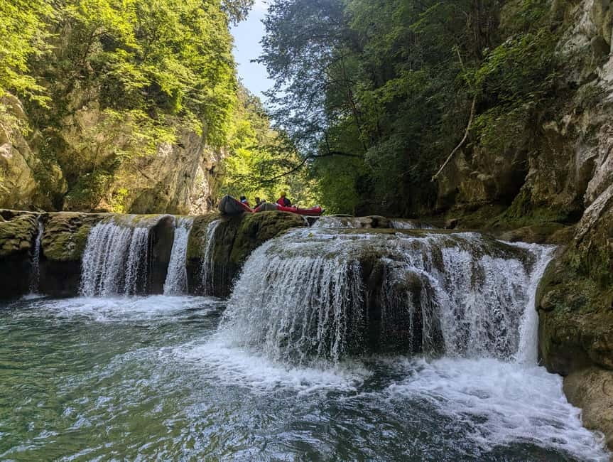 From Slunj: Mreznica Kayaking Adventure - The break that keeps the day from getting grueling