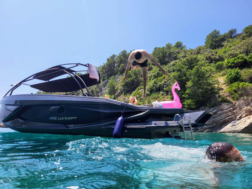 From Split: Blue Cave, Hvar, Mamma Mia, 5 Islands boat Tour - Getting to Trg Republike and What to Pack