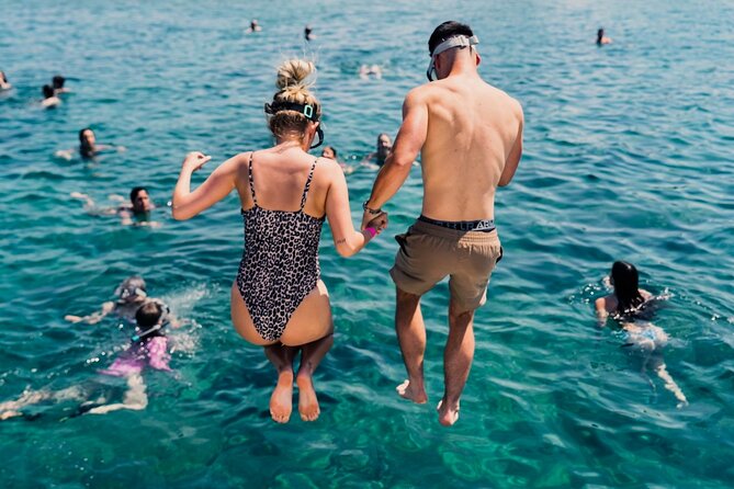 From Split: Blue Lagoon and 3 Islands Speedboat Tour - Stop 1 at Beach Bar Borkko on Čiovo: beach time with an easy start