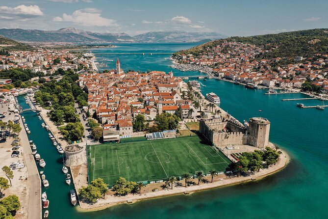 From Split: Blue Lagoon and 3 Islands Speedboat Tour - Blue Lagoon and Krknjasi Bay: the color, the swim, and the snorkeling reality