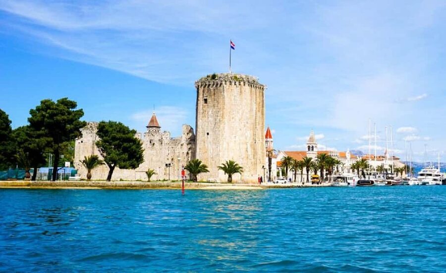 From Split: Blue Lagoon, Šolta, and Trogir Speedboat Tour - From semiSUBMARINE Split to Trogir: How the Day Really Flows