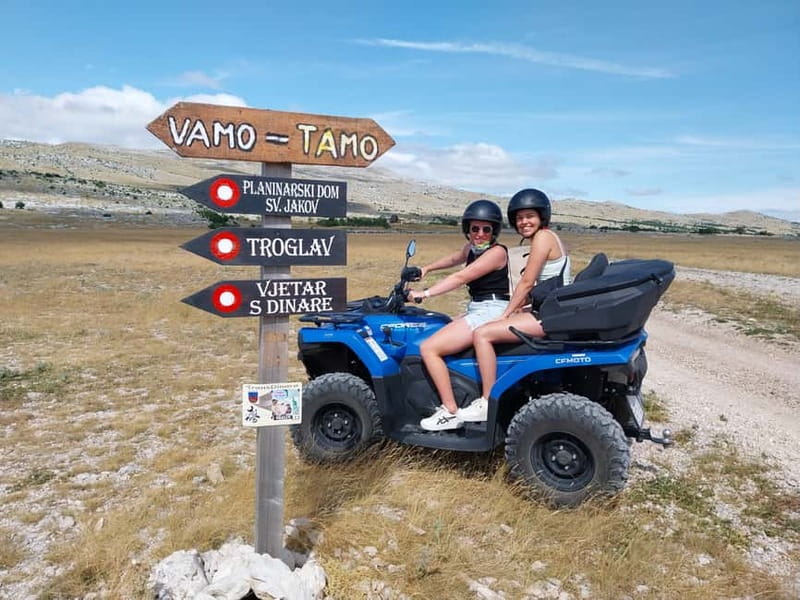 From Split: Dinara Nature Park Quad Adventure with Swimming - Your Quad Adventure: Trails, Dust, and the Moment You Stop Thinking